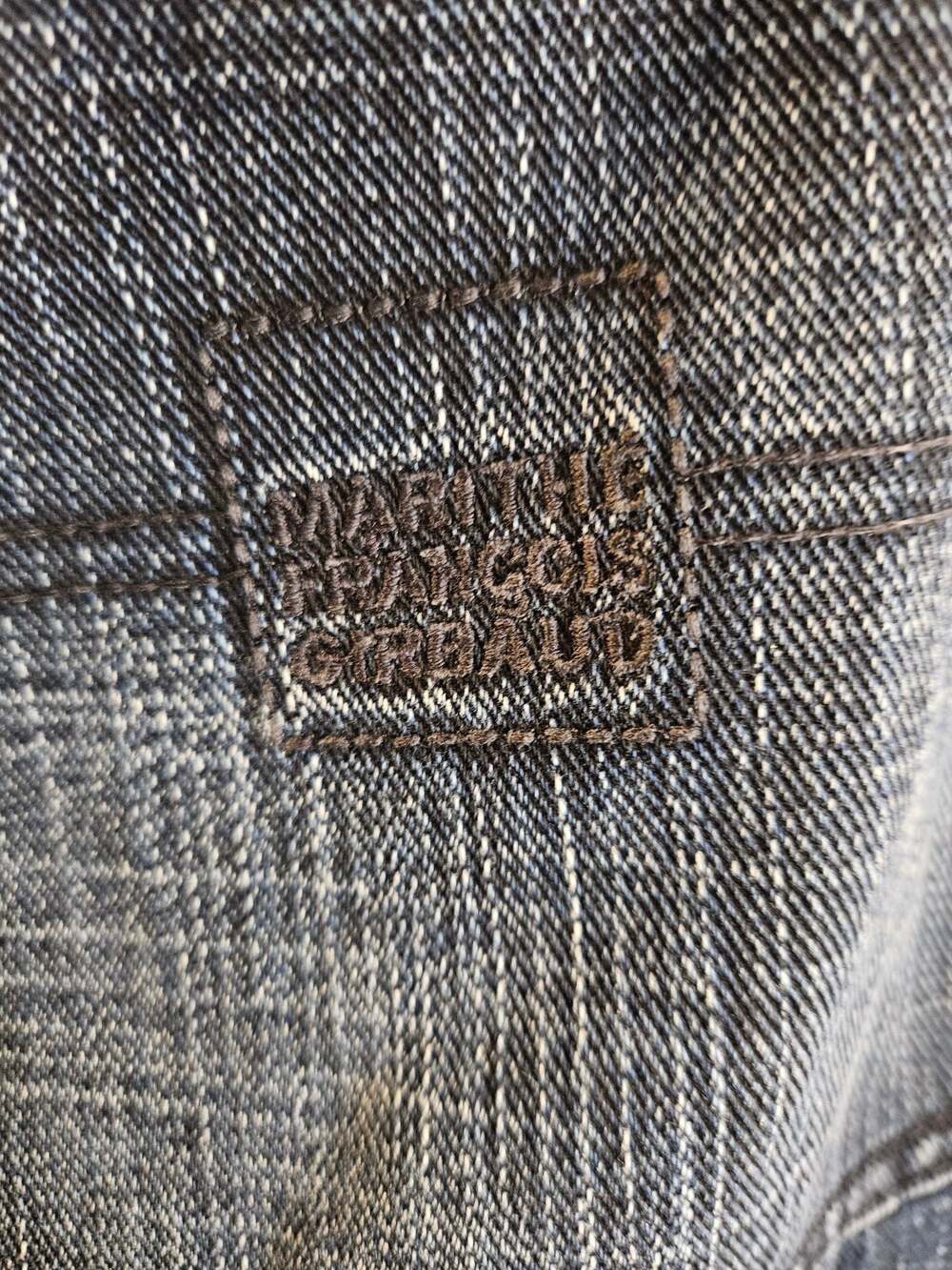 Marithe Francois Girbaud Vintage Y2K Dark Wash Denim Jorts Carpenter Shorts - Picture 4 of 9